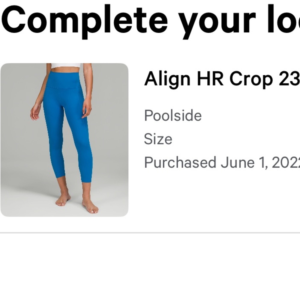 Lululemon Poolside Align W/ Pockets - image 4